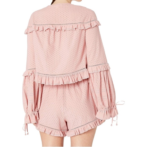 Jonathan Simkai Ruffle Blouse - Picture 4 of 4